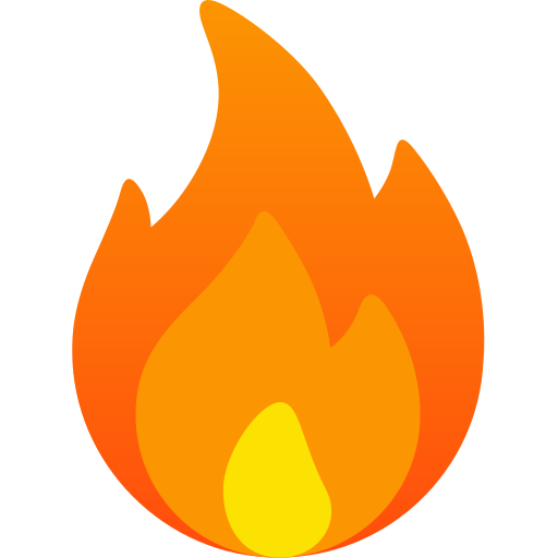 Fire retardant icon