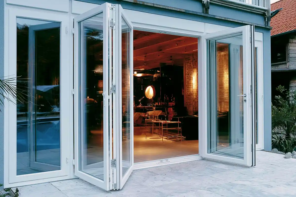 Premium uPVC Bifold Windows in India by ENMAKK