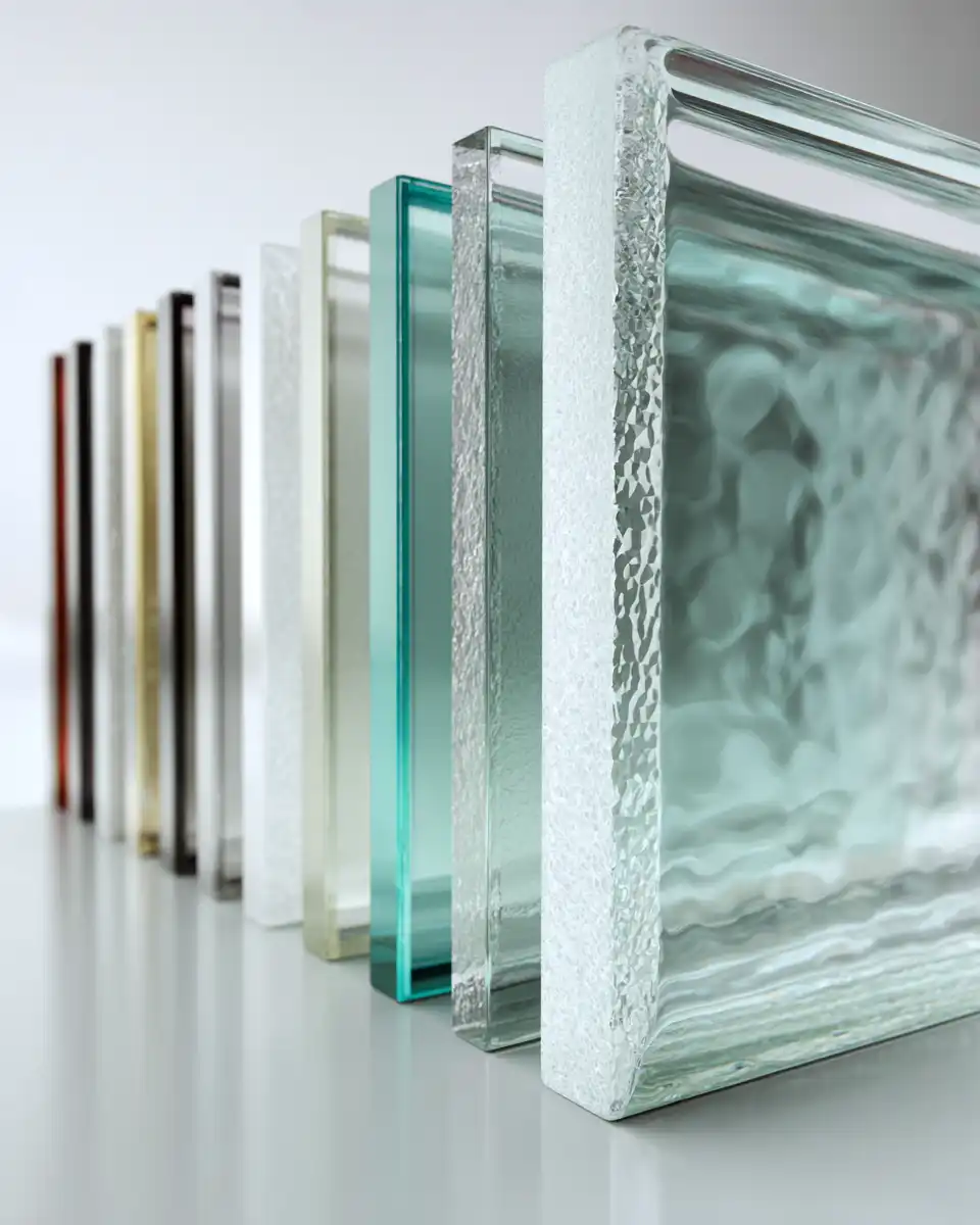Various Glass Types for uPVC Doors